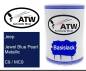 Preview: Jeep, Jewel Blue Pearl Metallic, C9 / MC9: 500ml Lackdose, von ATW Autoteile West.